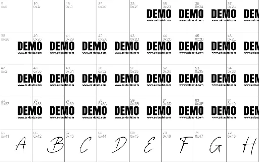 Kaltim - DEMO FONT