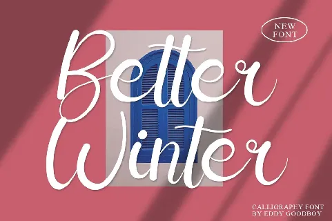 Better Winter font