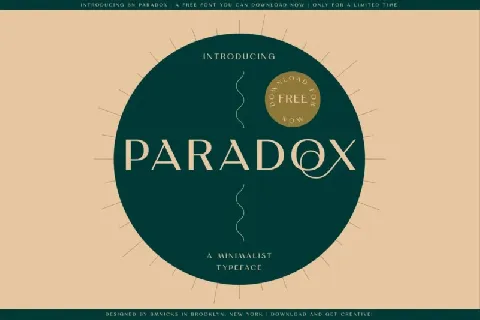 BN Paradox Free font