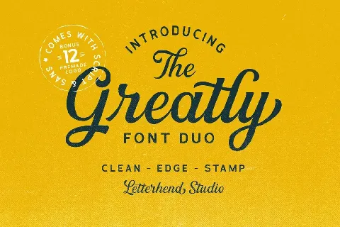 Greatly Script font