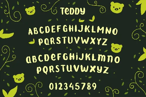 The Bear Family font