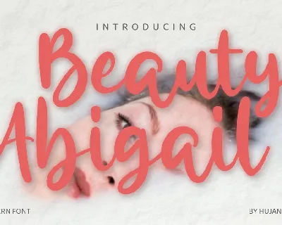 BeautyAbigail font