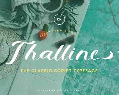 Thalline font