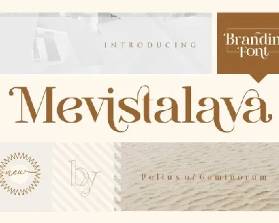 Mevistalava font