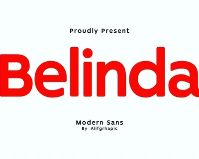Belinda font