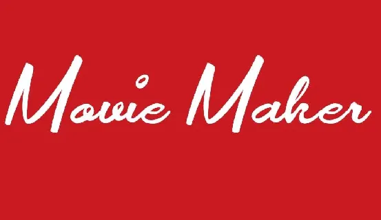 Movie Makers font