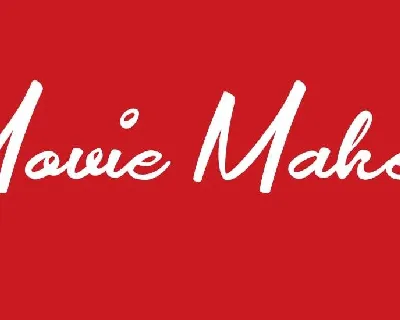 Movie Makers font