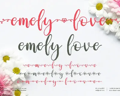 emely love font