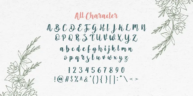 Nichea Rubean font