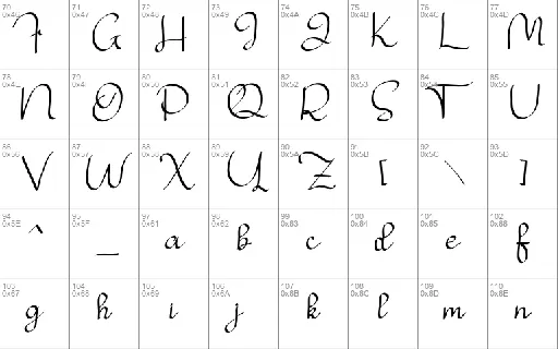 Tangthimja font