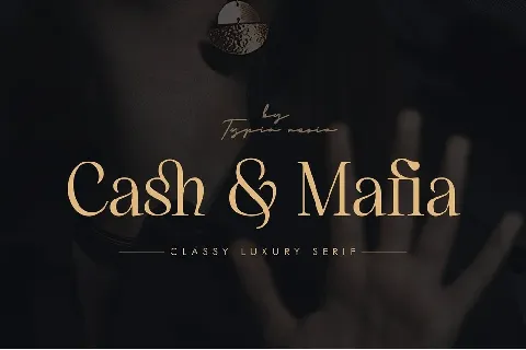 Cash and Mafia font