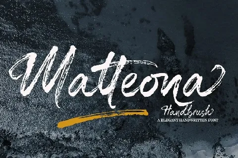 Matteona font