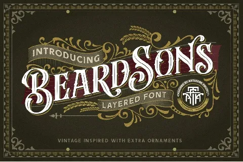 Beardsons font