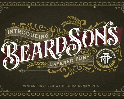Beardsons font