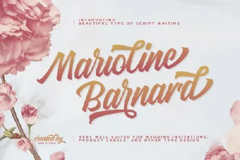 Marioline Barnard Script font