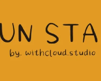 Sun Star font