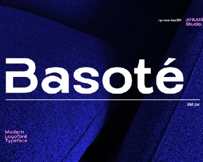 Basote font