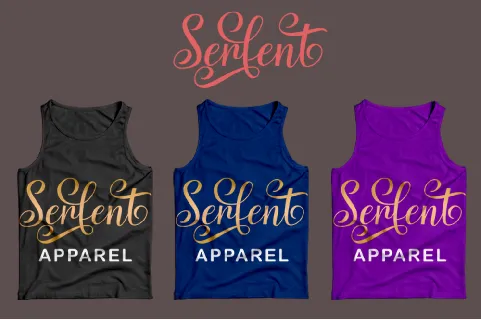 Serfent font