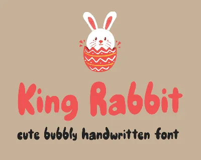 King Rabbit font