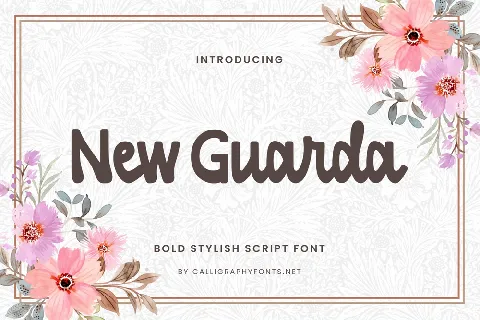 New Guarda Demo font