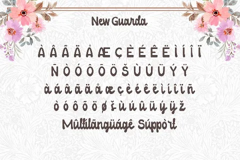 New Guarda Demo font