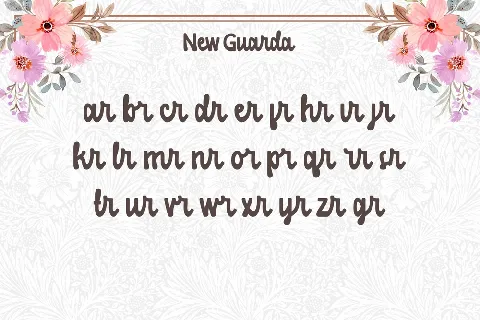 New Guarda Demo font