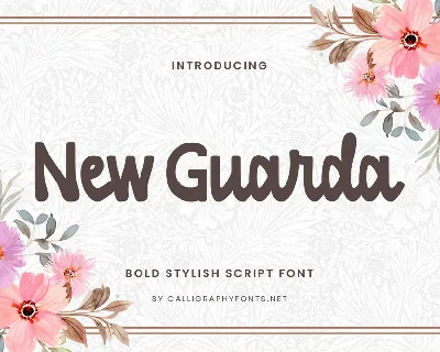 New Guarda Demo font