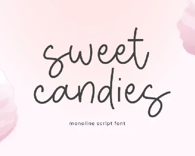 Sweet Candies font