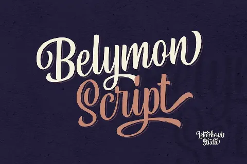 Belymon Script font