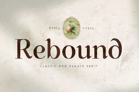 Rebound font