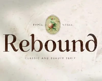 Rebound font