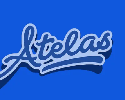 Atelas Personal Use Only font
