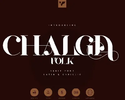 Chalga Folk Edition font