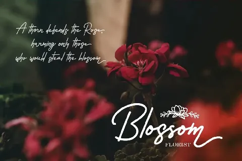 Rossela Signature font