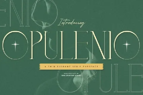 Opulenio font