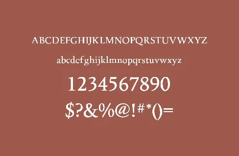 Foundry Old Style Family font