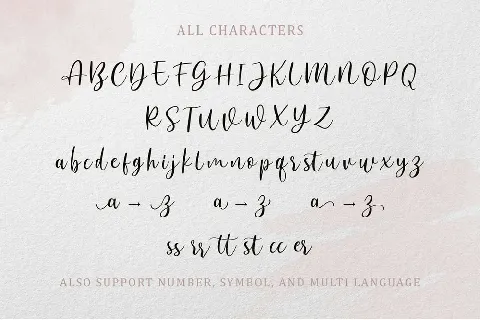 Anjani font