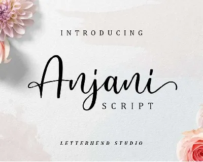 Anjani font