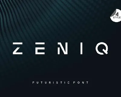 Zeniq font