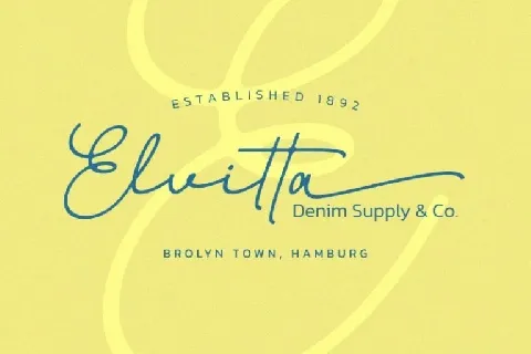 Billstone Signature font