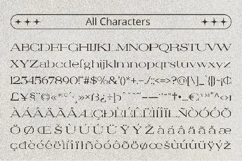 Denvile font