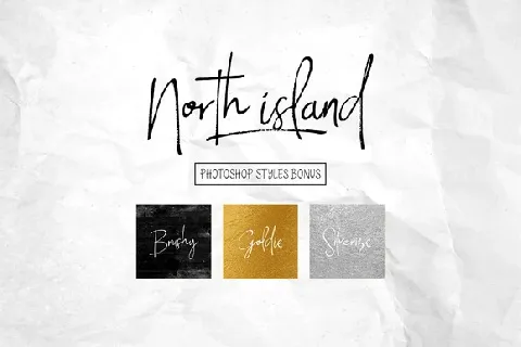 North Island Free font