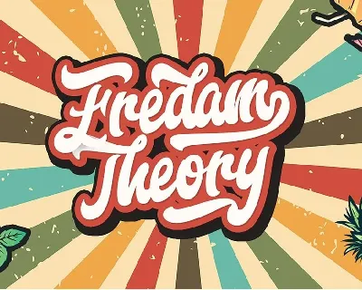 Fredam Theory font
