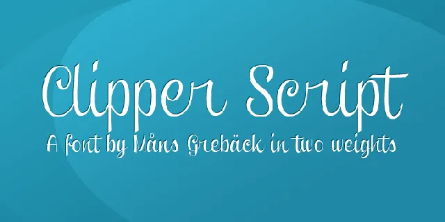 Clipper Script (Personal Use) font