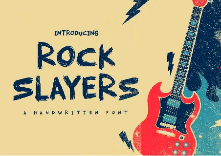 Rock Slayers font