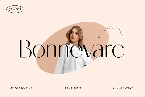 Bonnevarc font