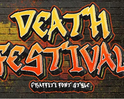 Death Festival Personal font