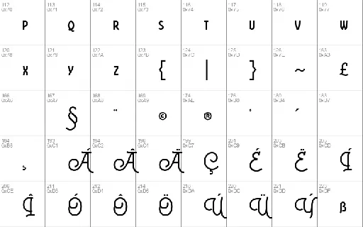 Colgneries font