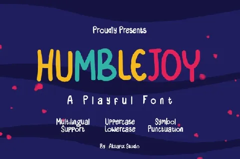 Humblejoy font