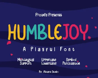 Humblejoy font